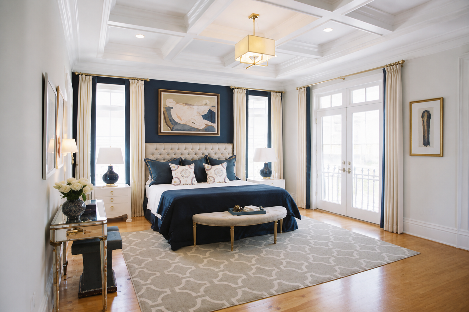 The Midnight Suite fitted bedroom